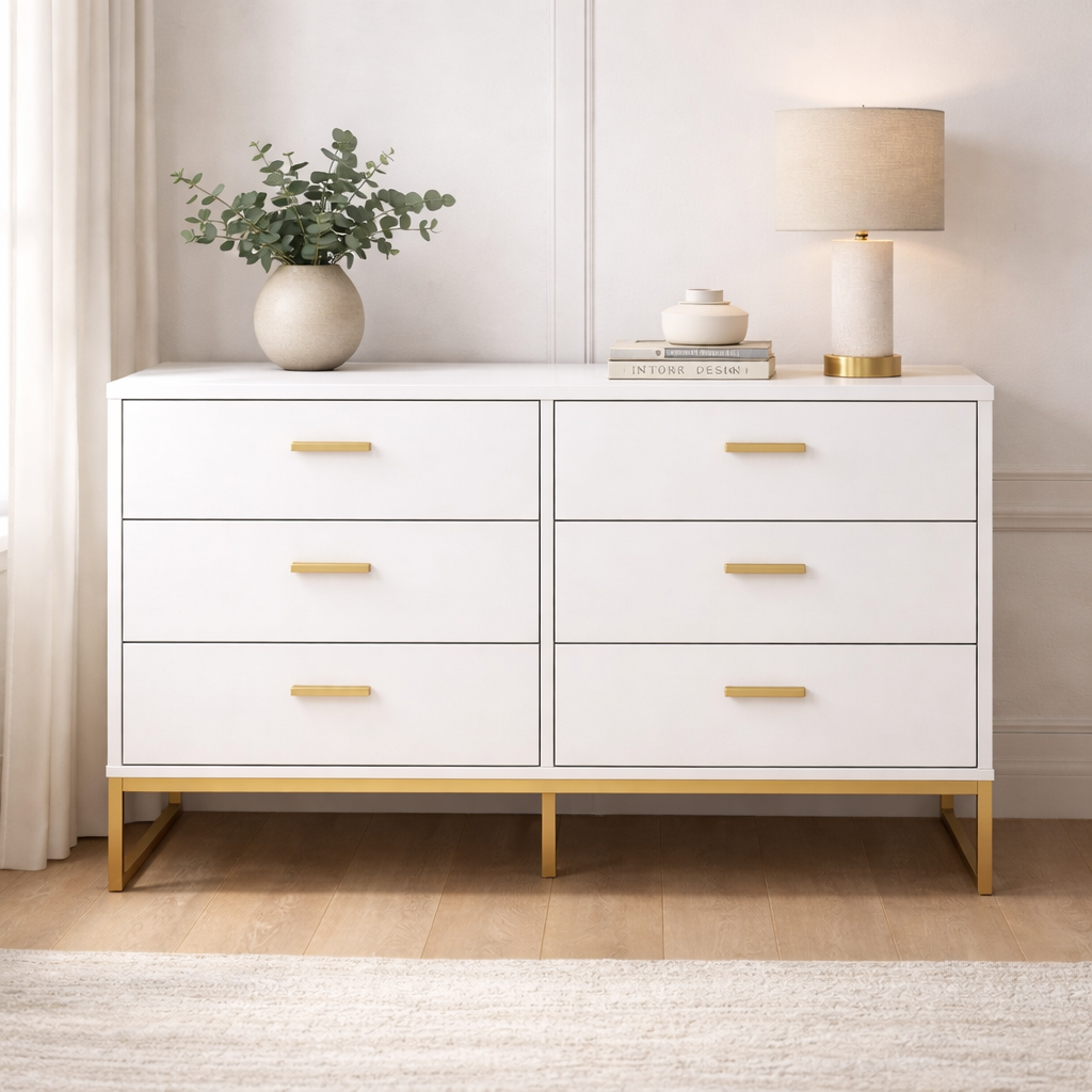 Socalle Modern Six Drawer Dresser
