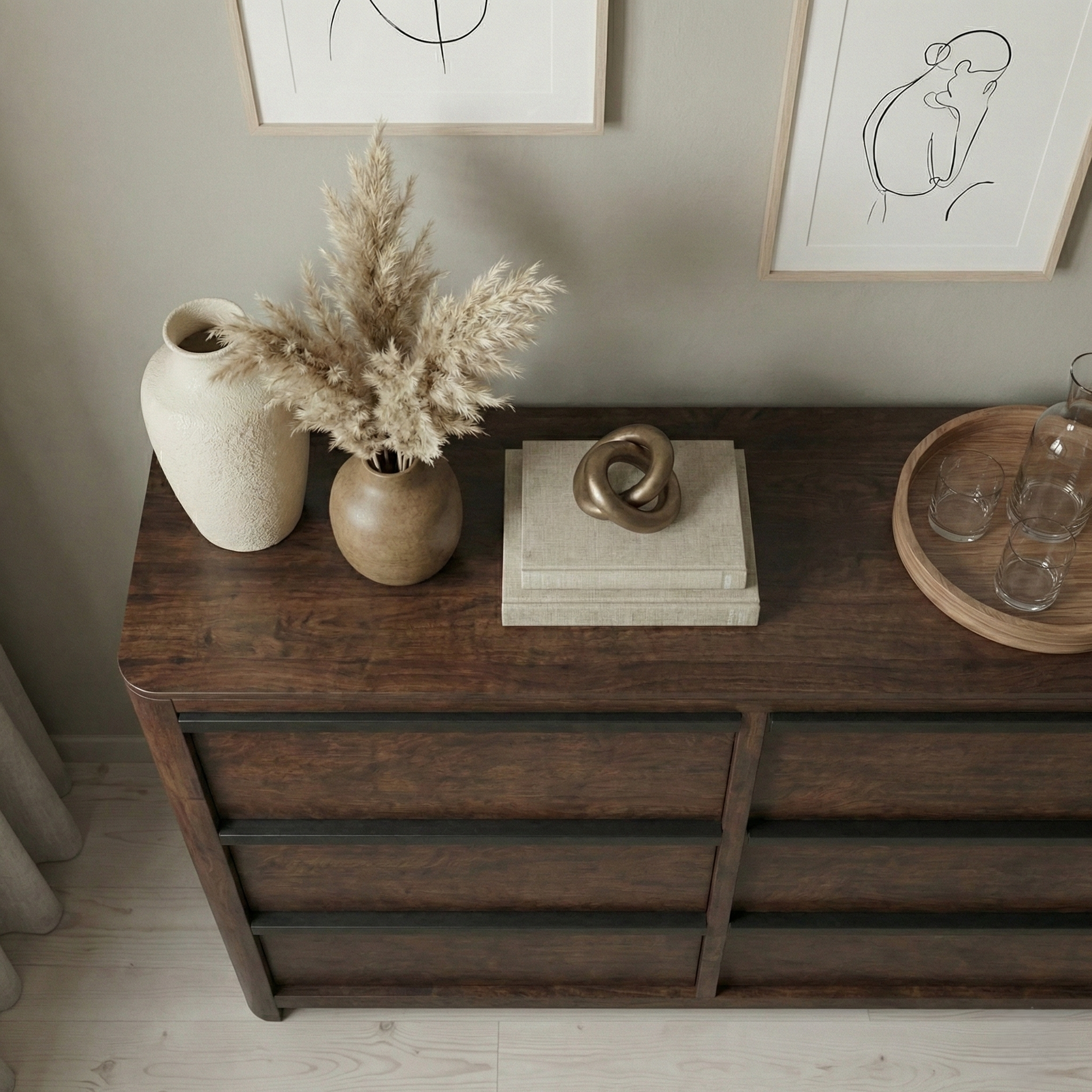 Kendamor 6 Drawer Dresser