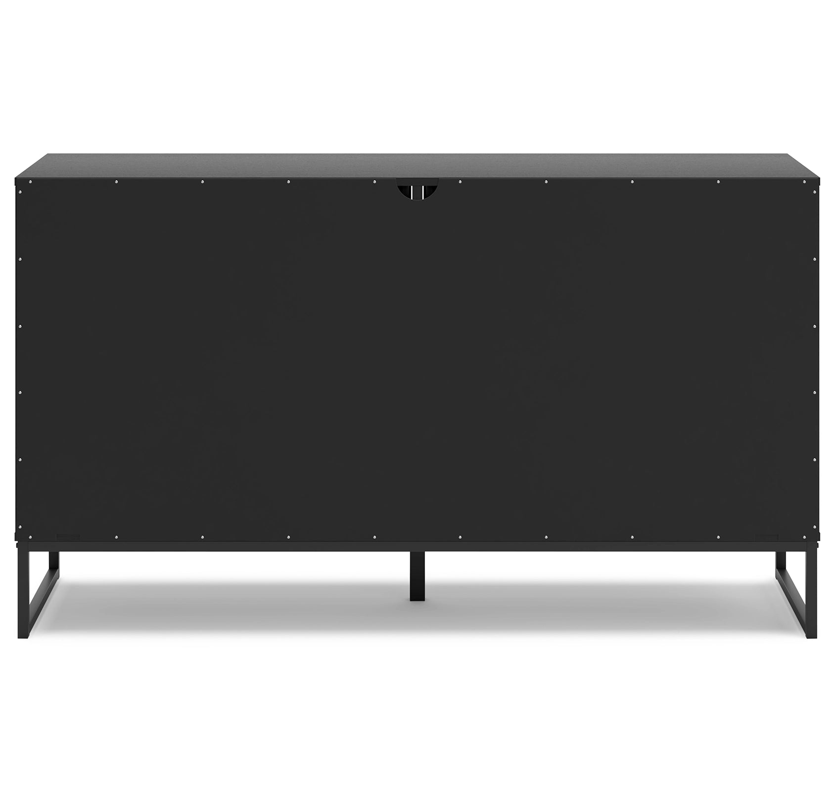 Socalle Black 6 Drawer Dresser
