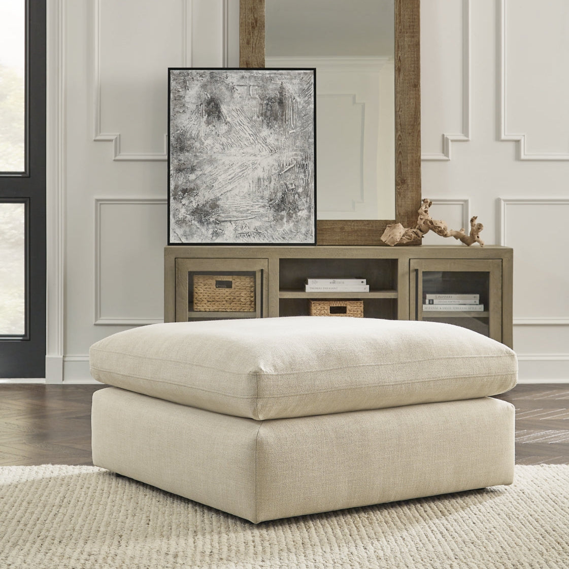 Elyza Oversized Accent Ottoman