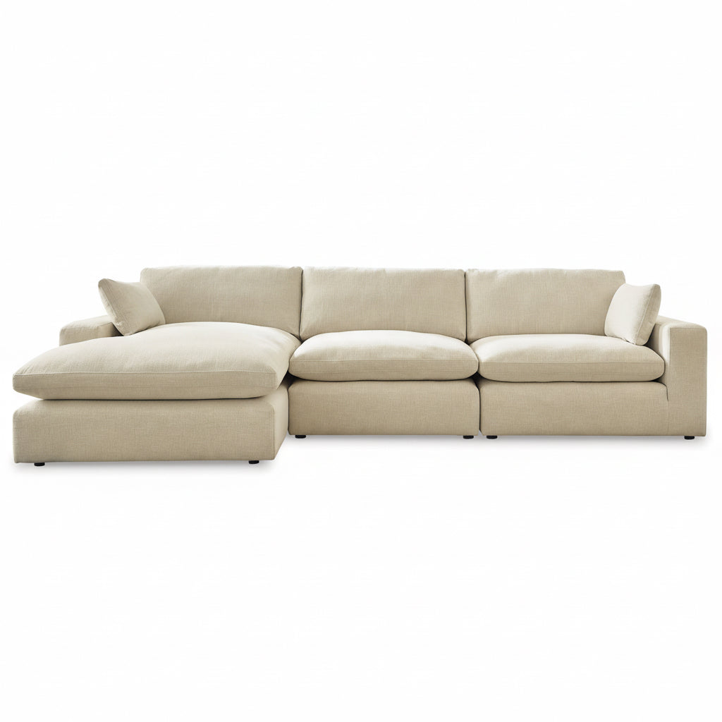 Elyza 3-Piece Sectional with Left Chaise
