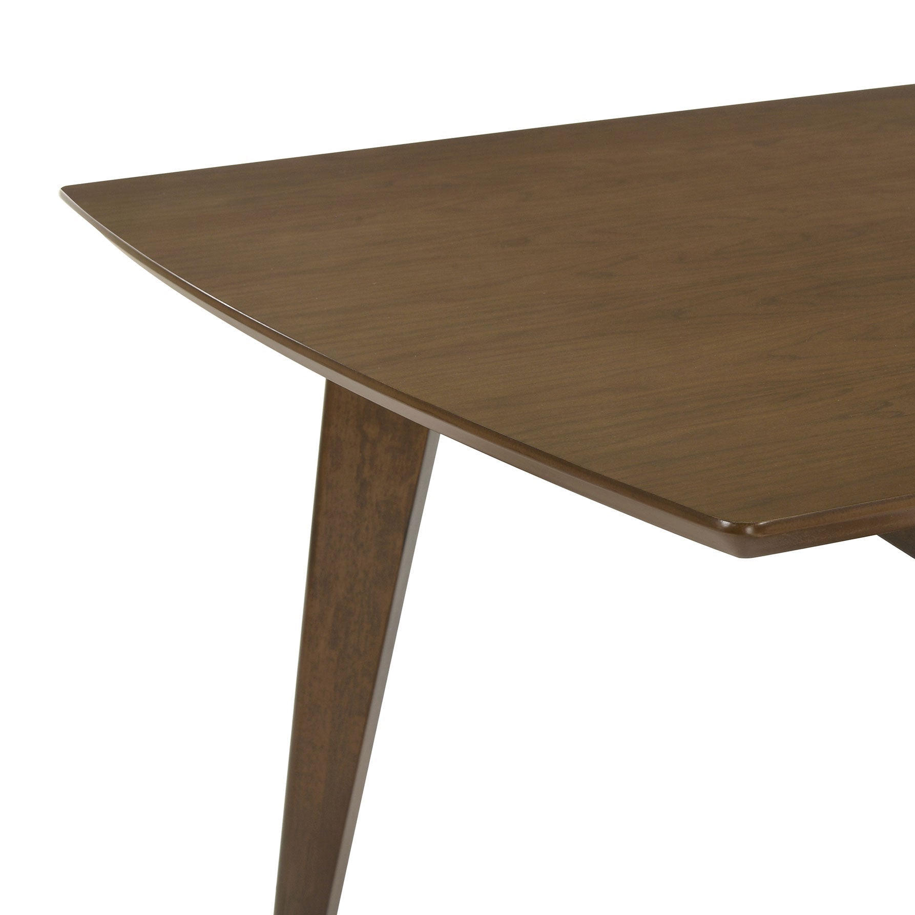 Malone Rectangular 78-inch Wood Dining Table Dark Walnut