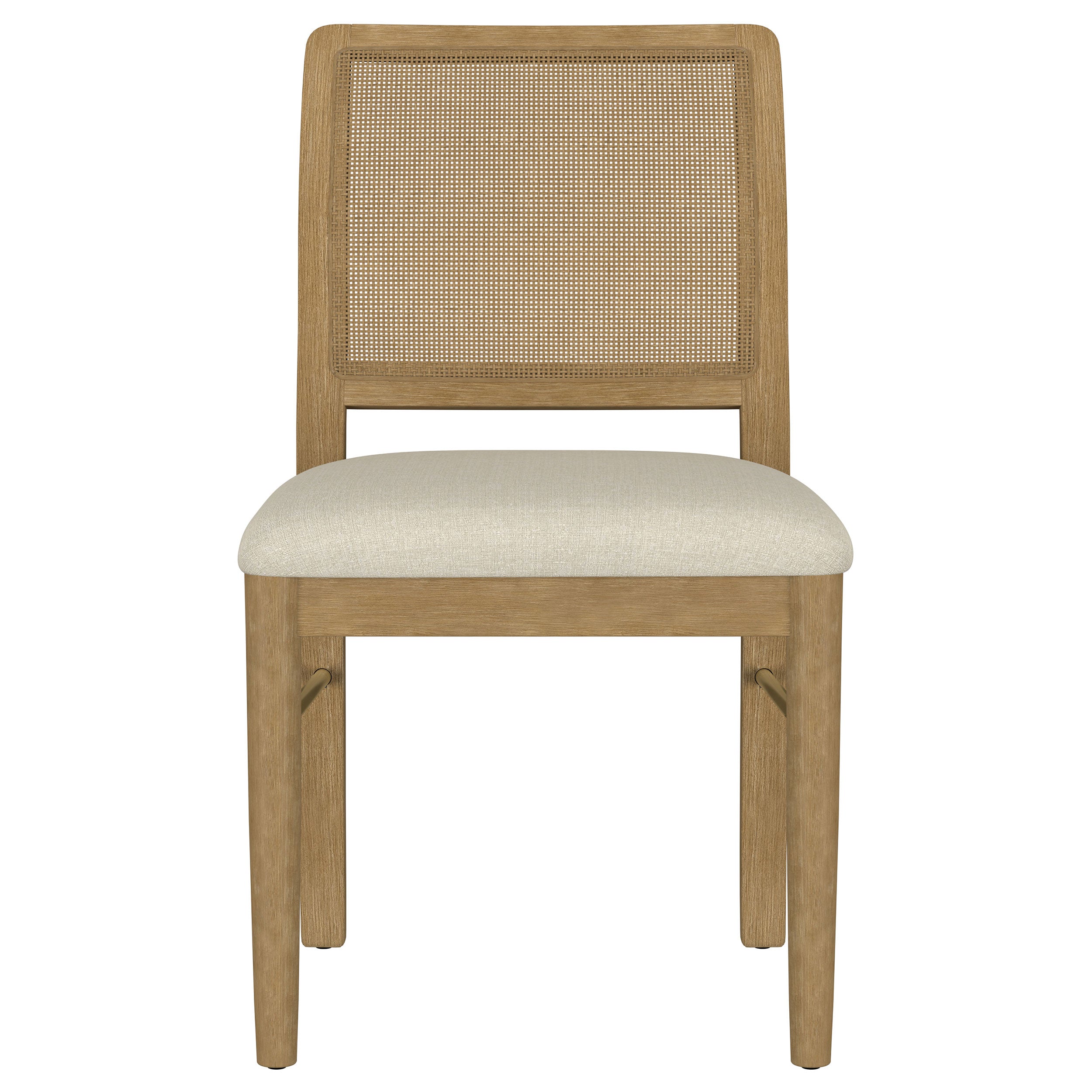 Arini Sand Rattan Cane Dining Side Chair - Set of 2