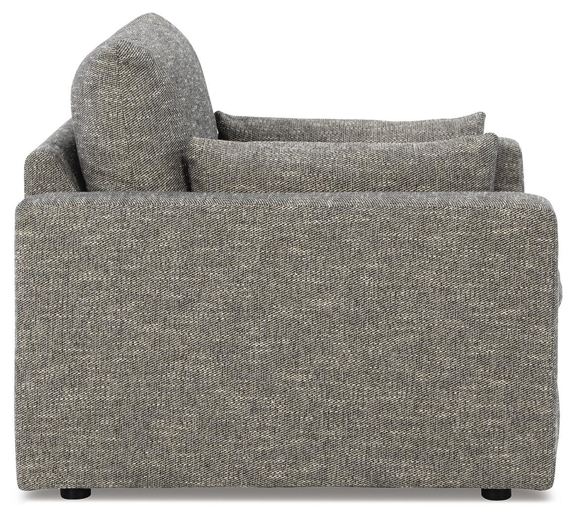 Dramatic Chair and Ottoman