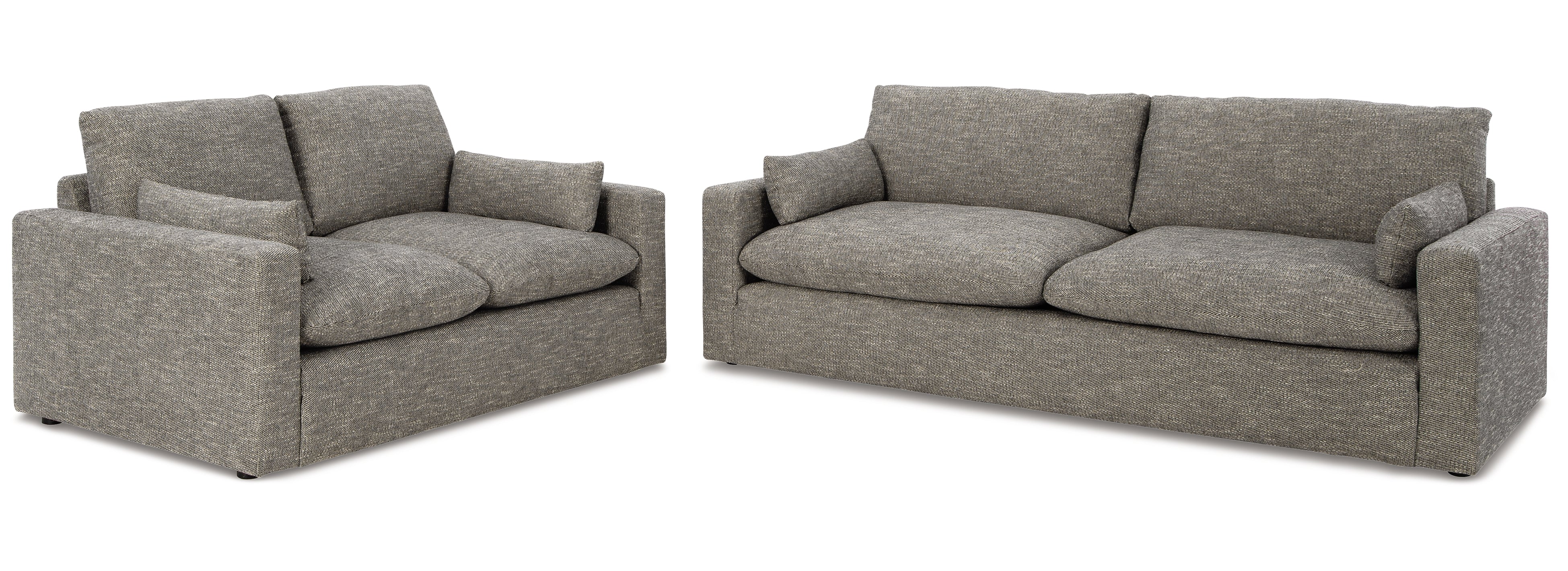 Dramatic Sofa and Loveseat