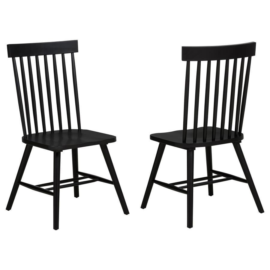 Andrews Windsor Spindle Back Dining Side Chair