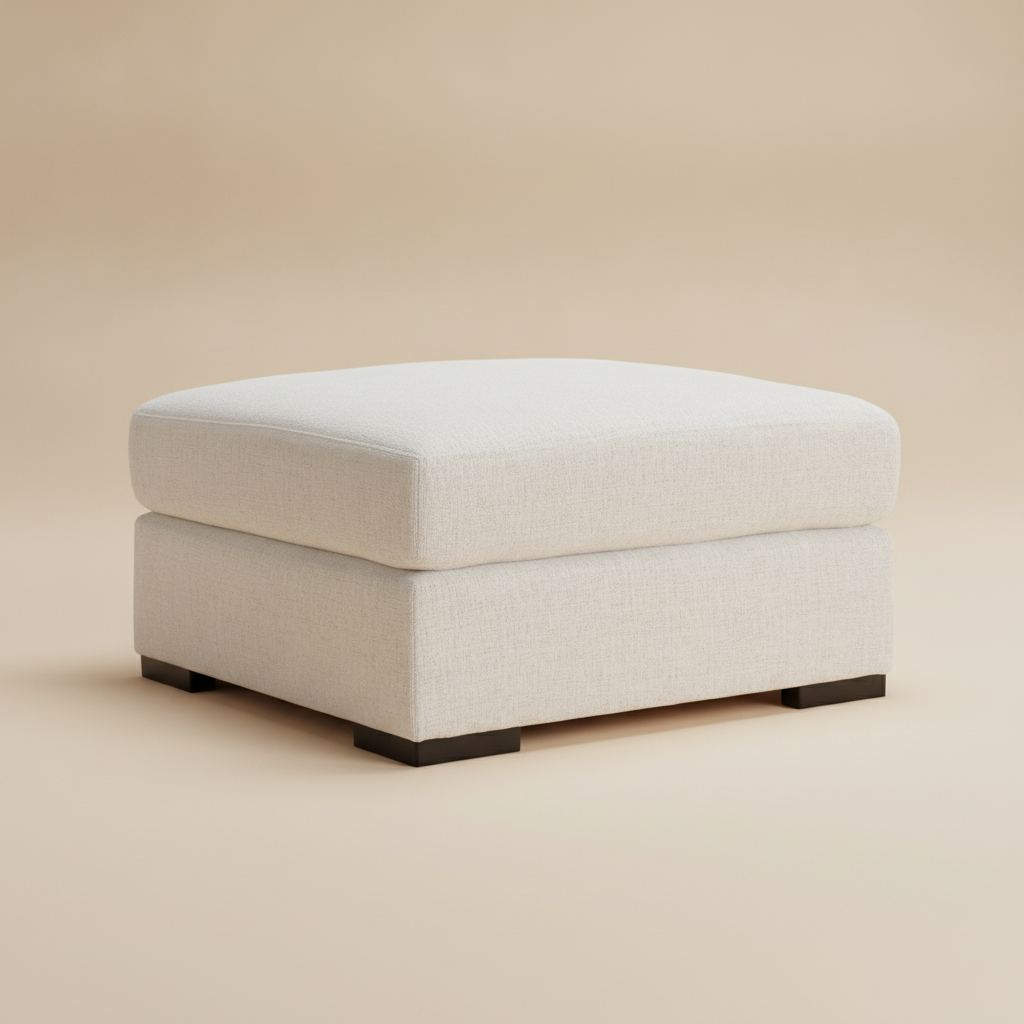 Misty-Lakes Oversized Accent Ottoman