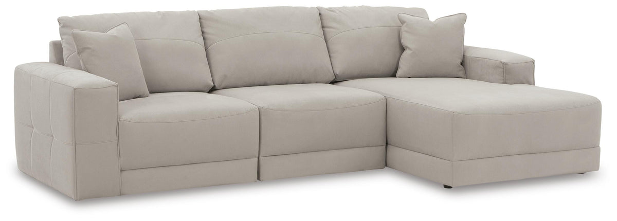 Next-Gen Gaucho 3-Piece Sectional Sofa with Chaise - Right-Arm Chaise