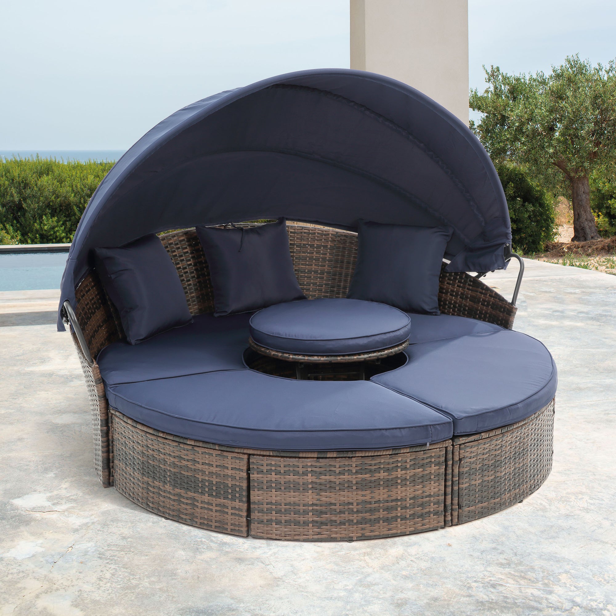 Hot Outdoor Coffee Table Canopy Design