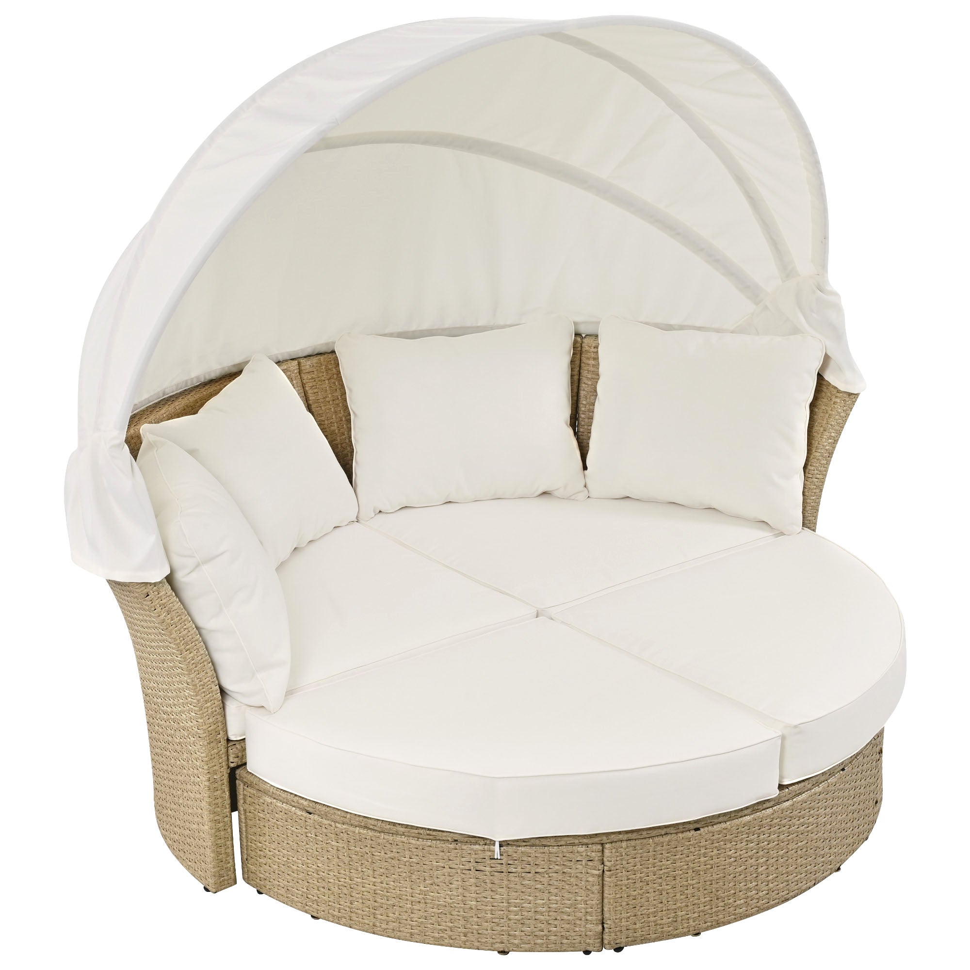 Daybed Outdoor Canopy Daybed Canopy Design - Beige
