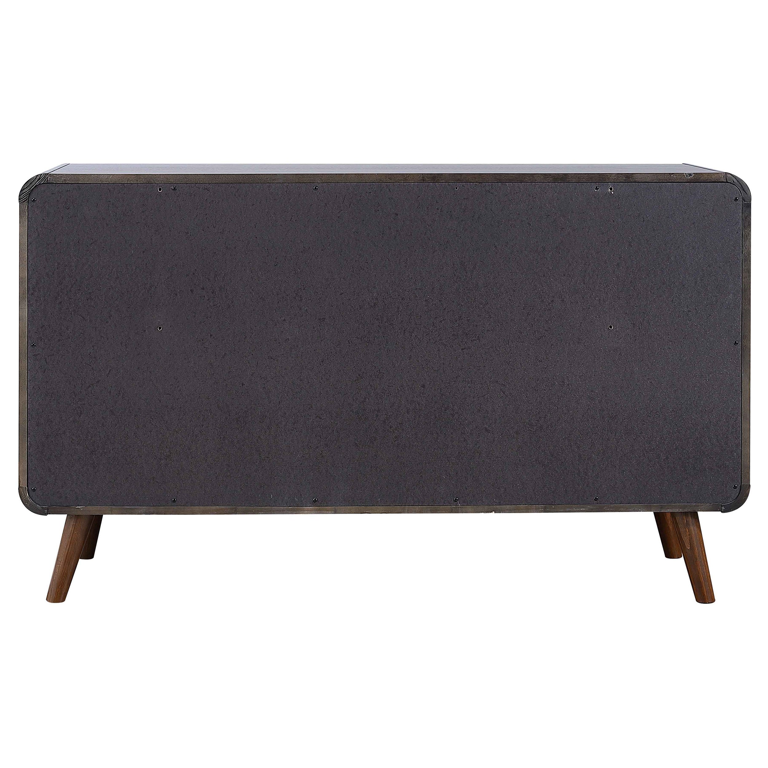 Robyn 6-drawer Bedroom Dresser Dark Walnut