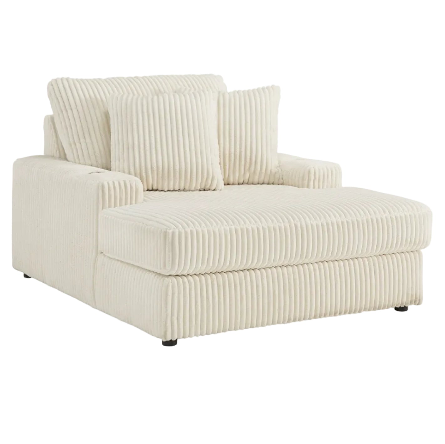 Lindyn Chaise - Ivory