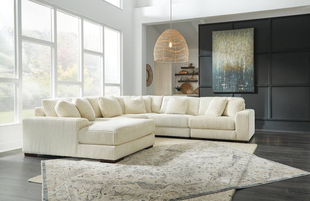 Lindyn 5-Piece Sectional with Chaise - Left-Arm Chaise