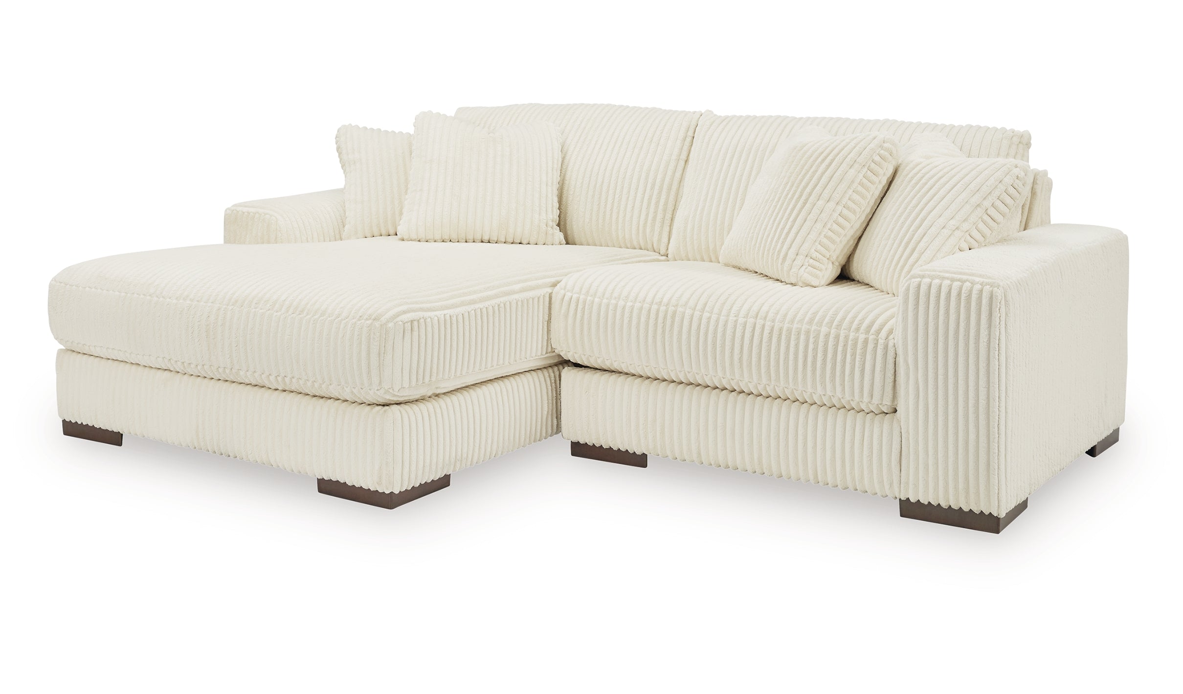 Lindyn 2-Piece Sectional with Chaise - Ivory