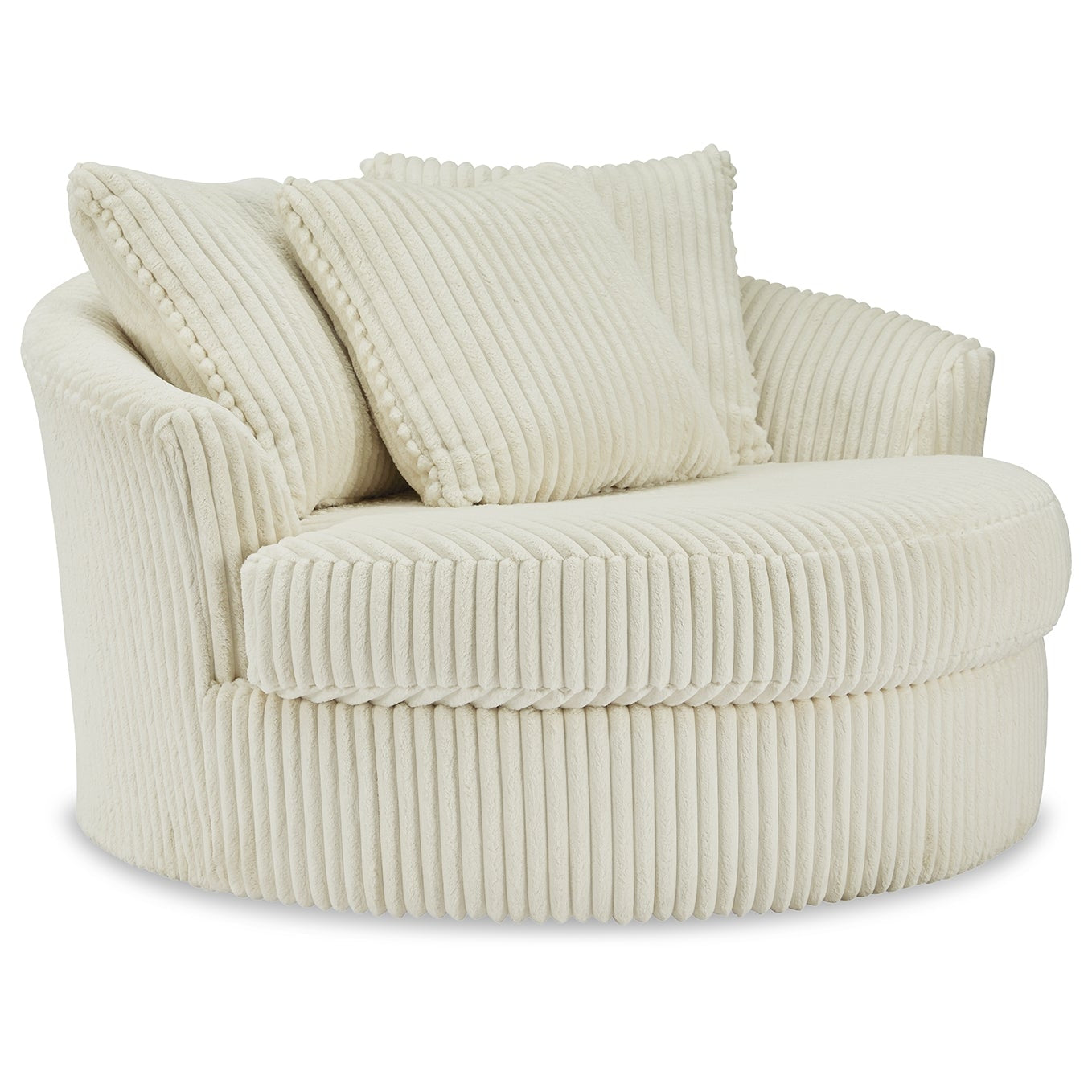 Lindyn Oversized Swivel Accent Chair