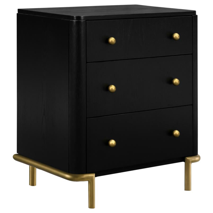 Arini 3-drawer Nightstand