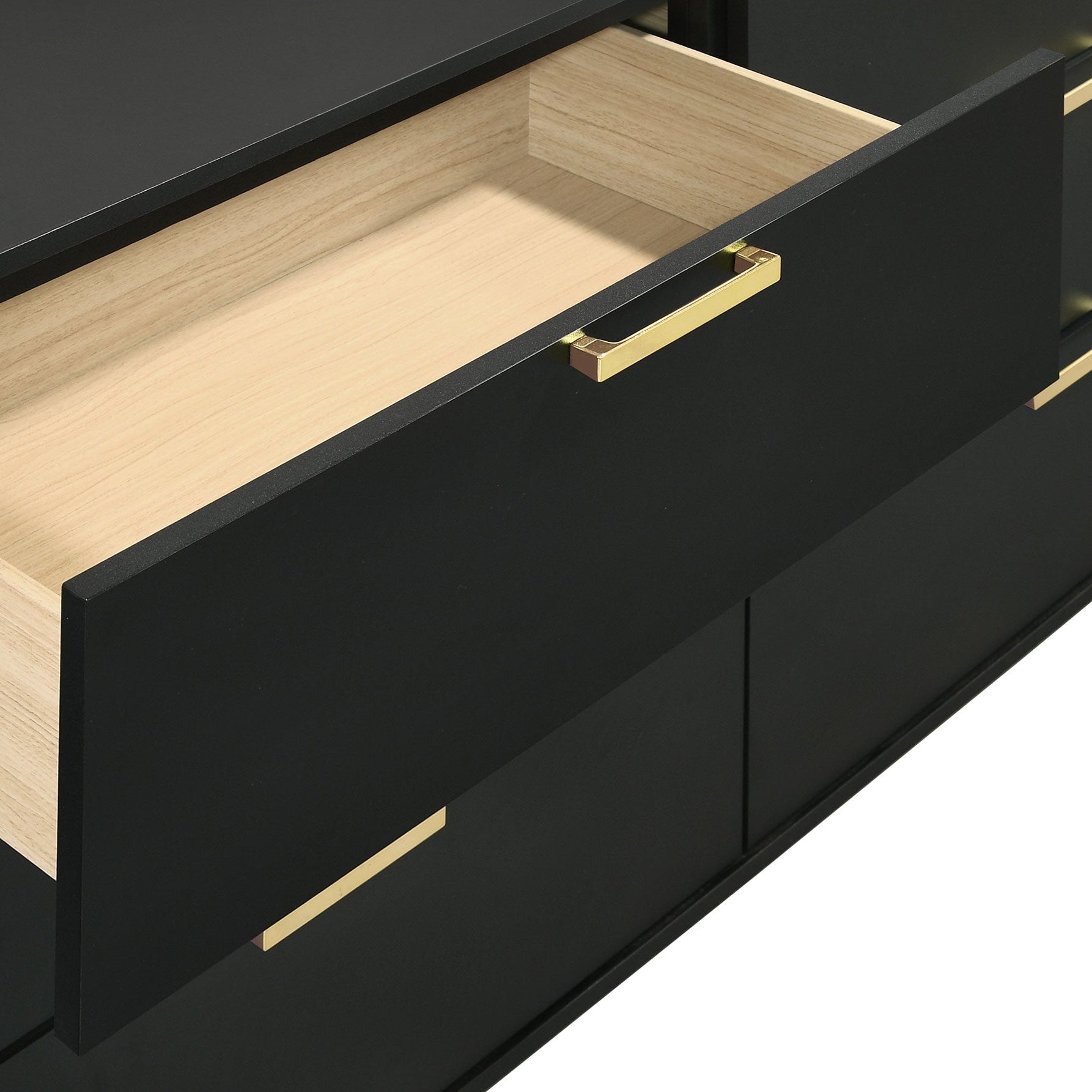 Kendall 6-drawer Dresser Black