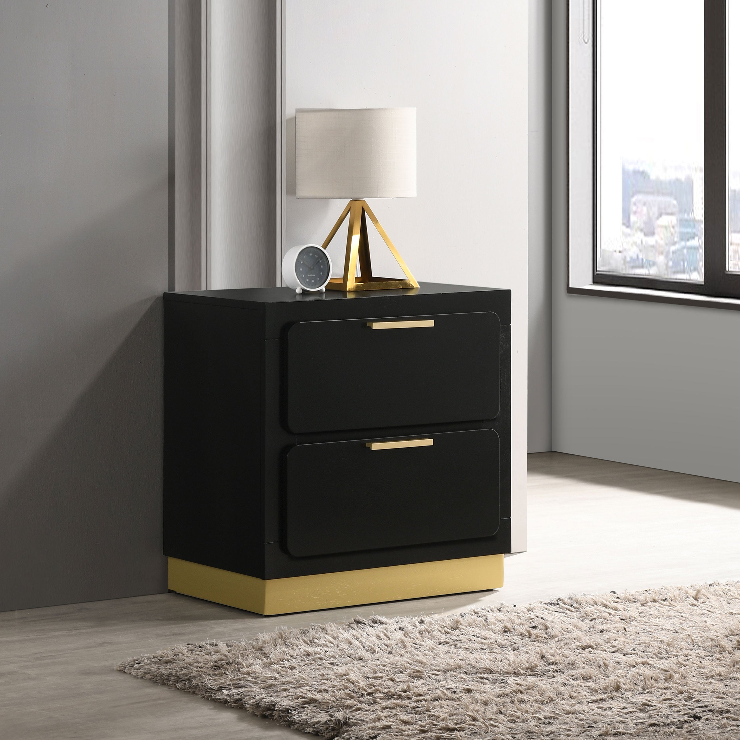 Caraway 2-drawer Nightstand