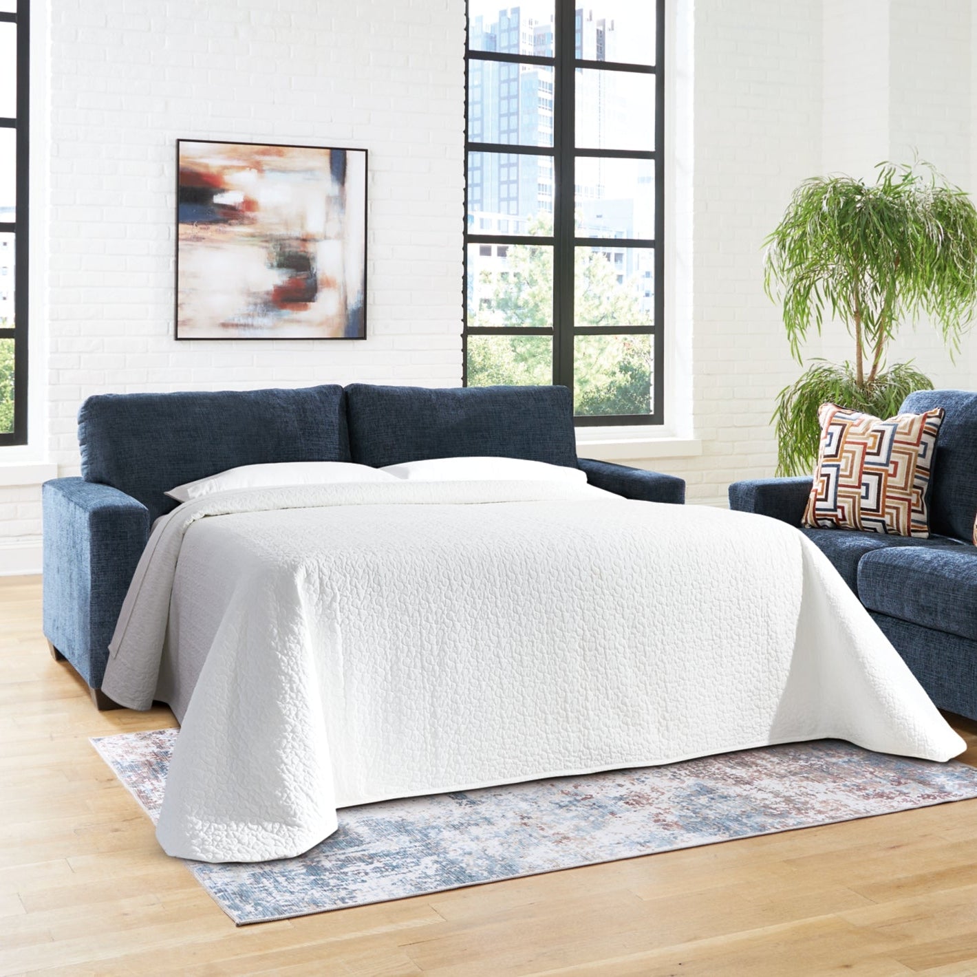 Aviemore Queen Sofa Sleeper - Navy