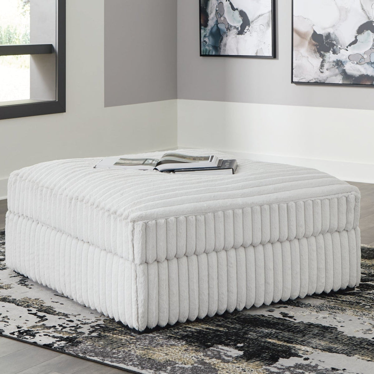Stupendous Oversized Accent Ottoman