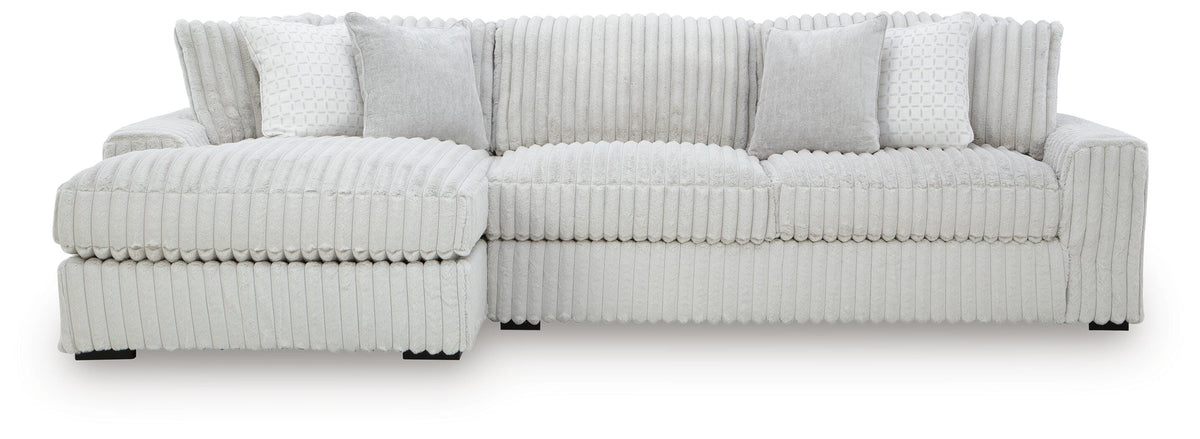 Stupendous 2-Piece Sectional with Chaise - Left-Arm Chaise