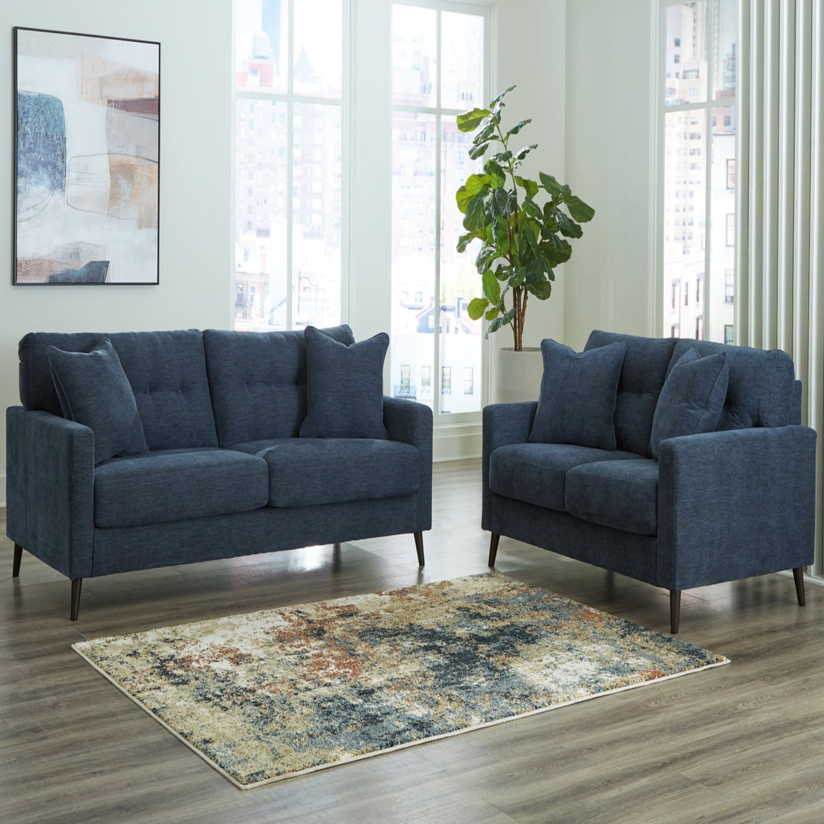 Bixler Sofa and Loveseat