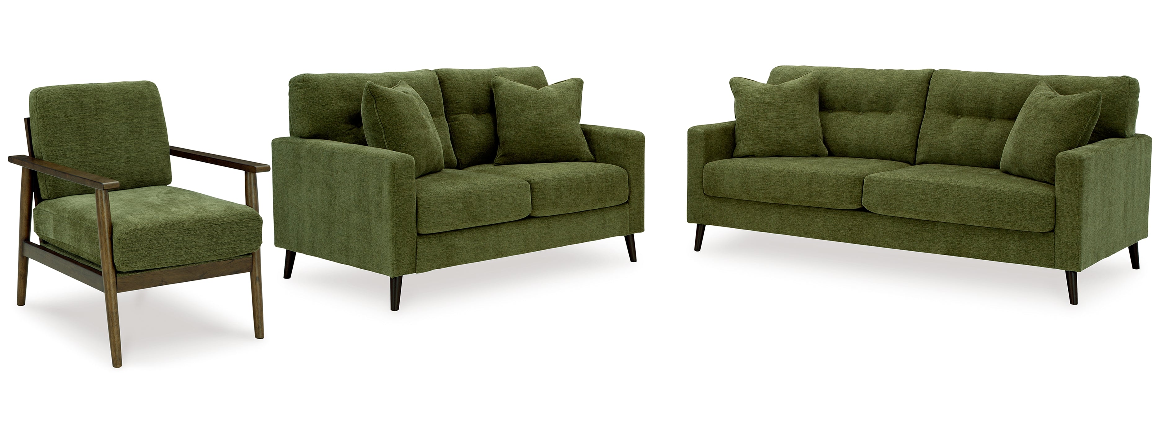 Bixler Sofa, Loveseat and Chair