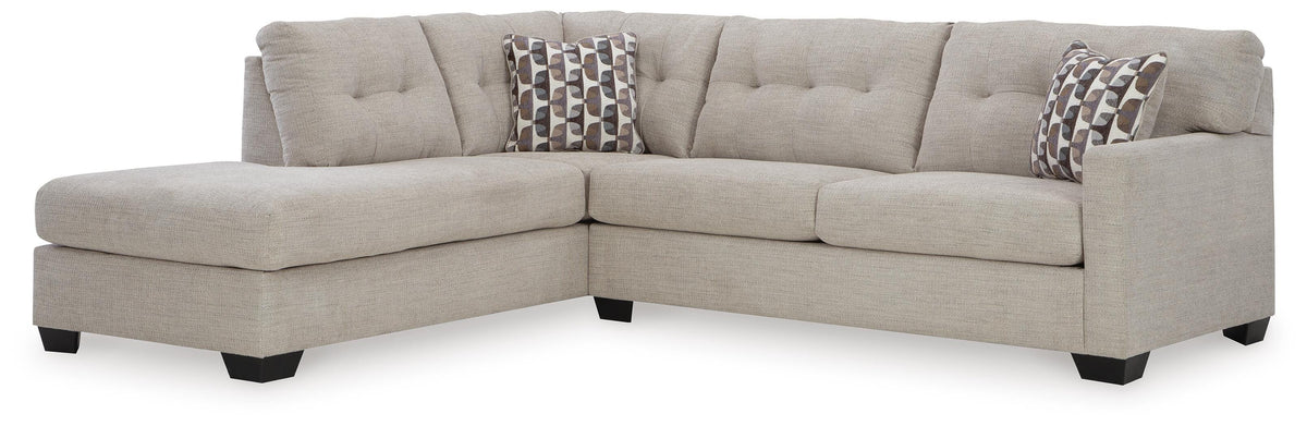 Mahoney 2-Piece Sleeper Sectional with Chaise - Left-Arm Chaise