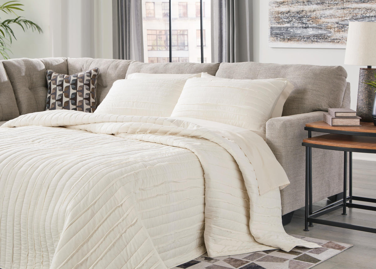 Mahoney 2-Piece Sleeper Sectional with Chaise - Left-Arm Chaise