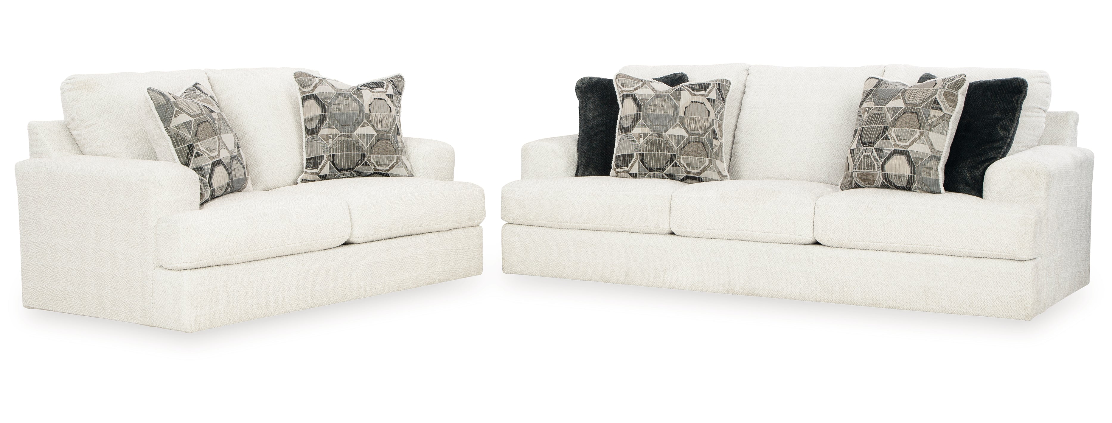 Karinne Sofa and Loveseat - Linen