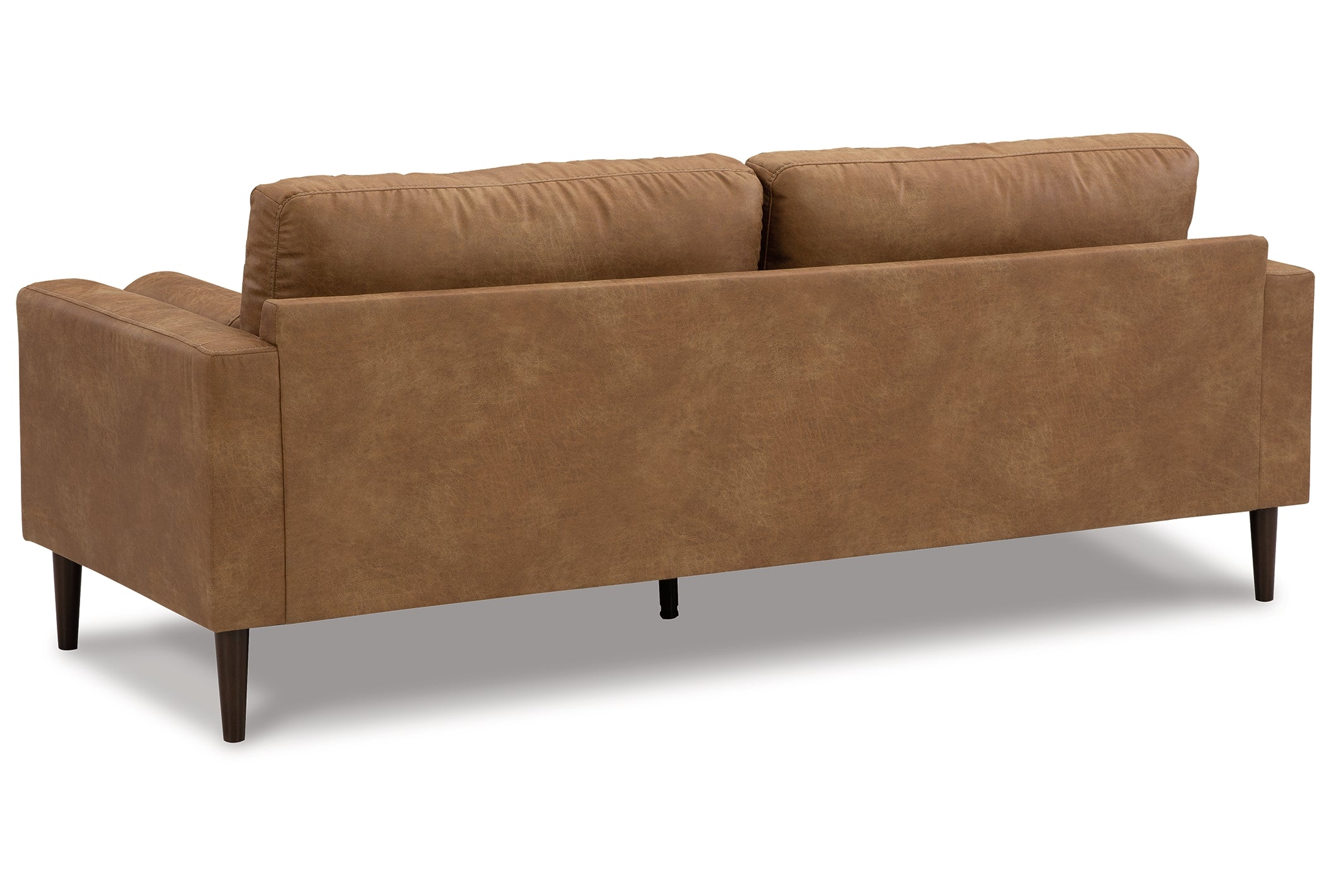 Telora Vegan Tan Leather Sofa