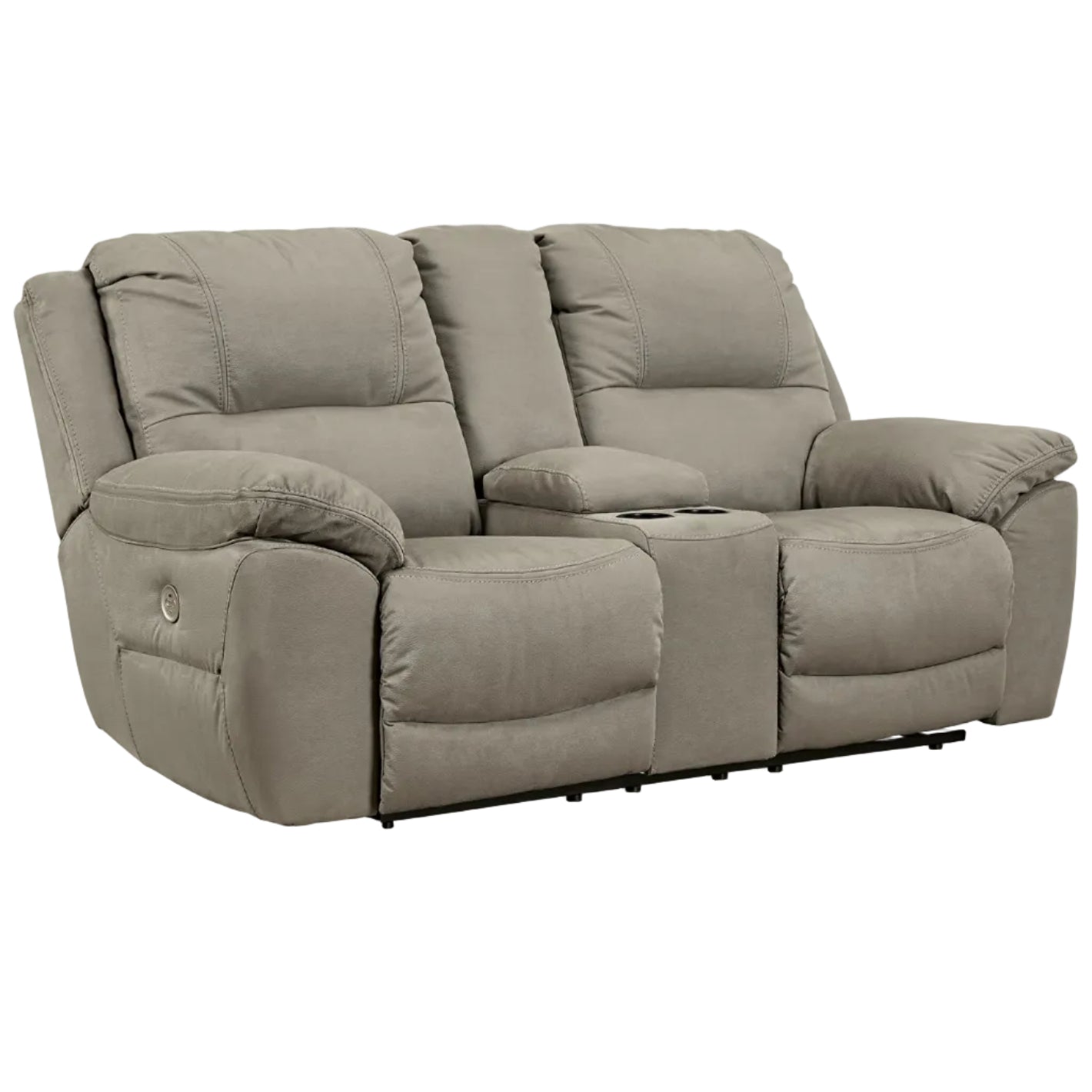 Next-Gen Gaucho DBL REC PWR Loveseat w/Console - Gray