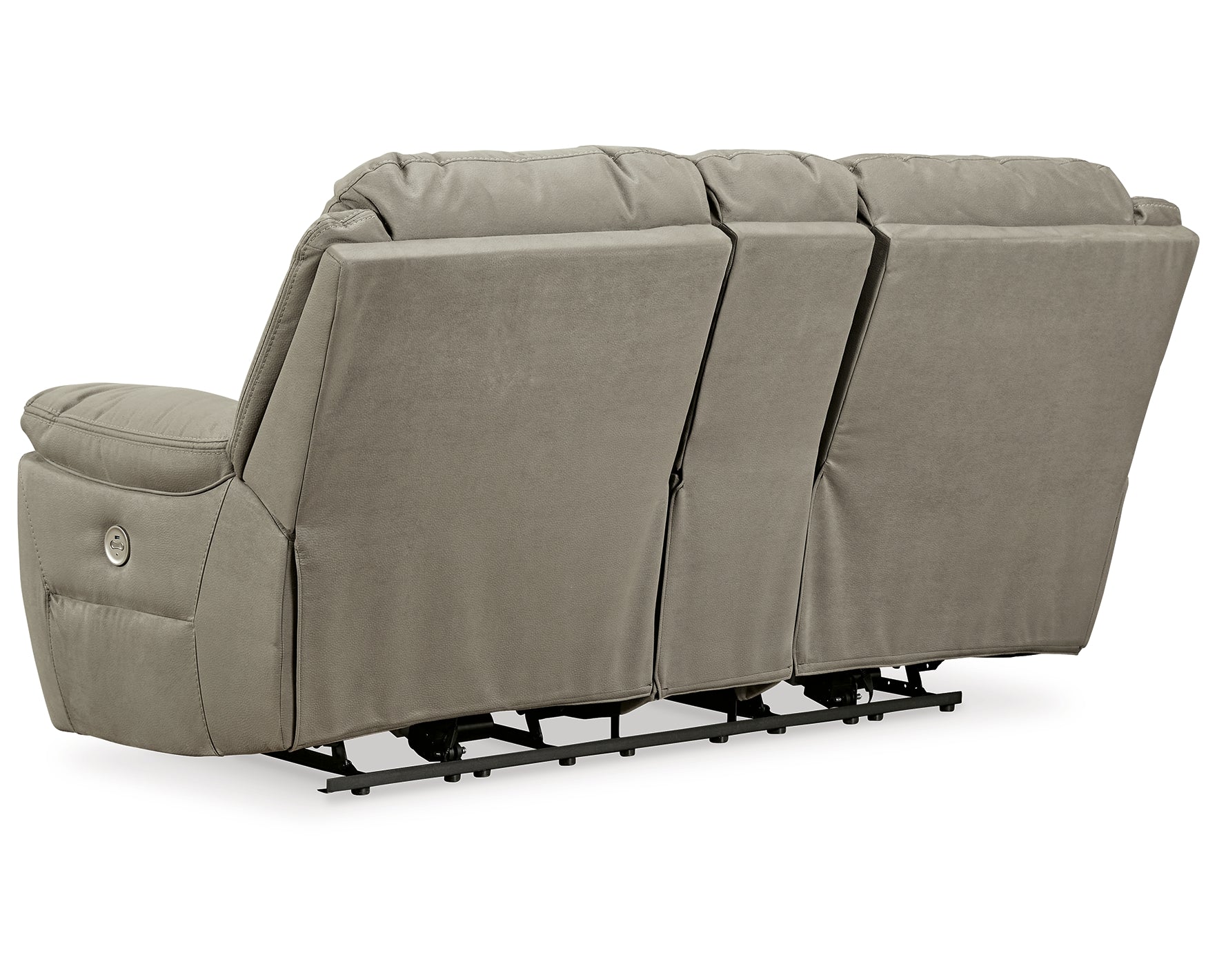 Next-Gen Gaucho DBL REC PWR Loveseat w/Console - Gray