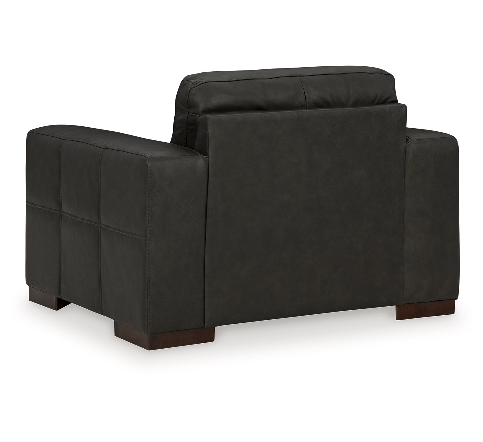 Luigi Chair and Ottoman - Natural