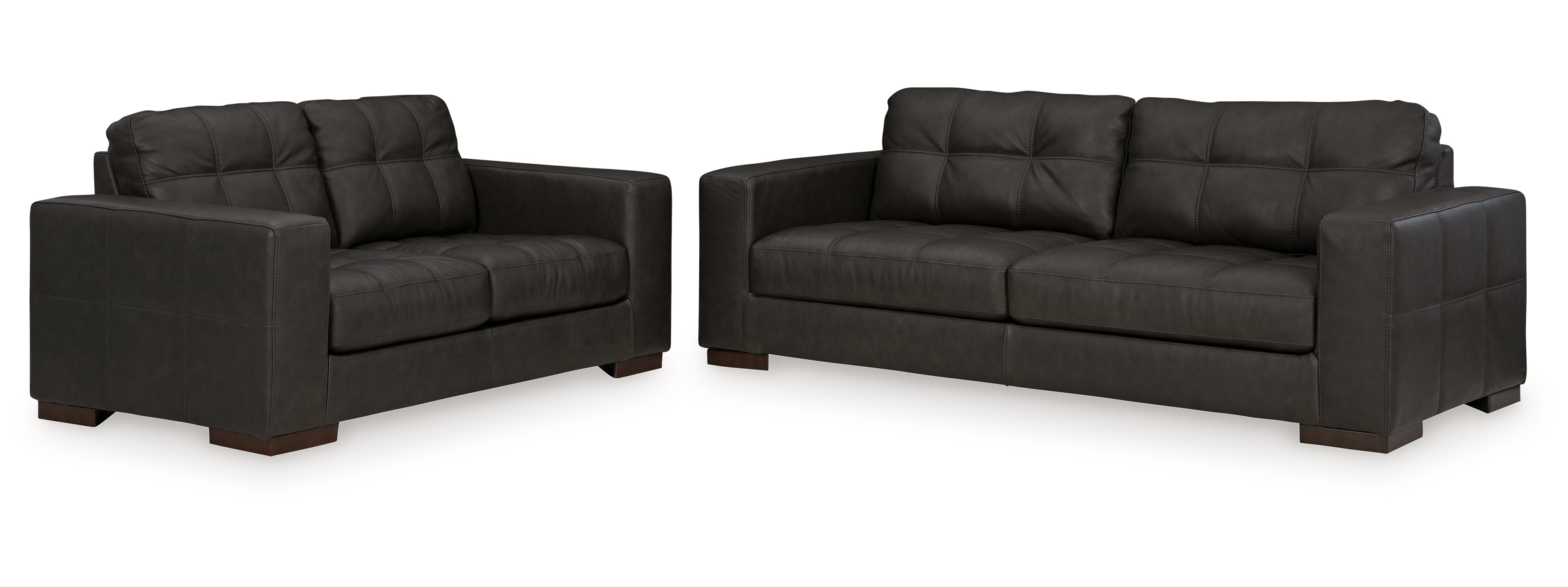 Luigi Sofa and Loveseat - Natural