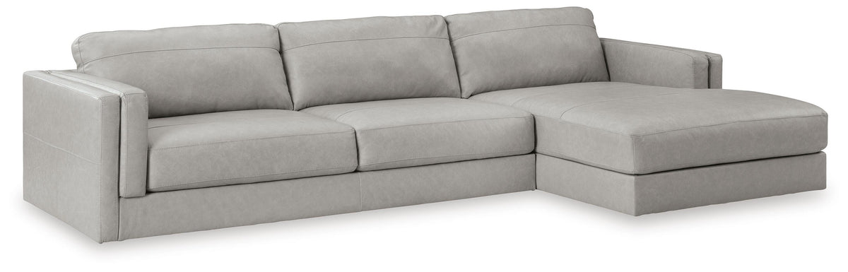 Amiata 2-Piece Sectional with Chaise - Right-Arm Chaise