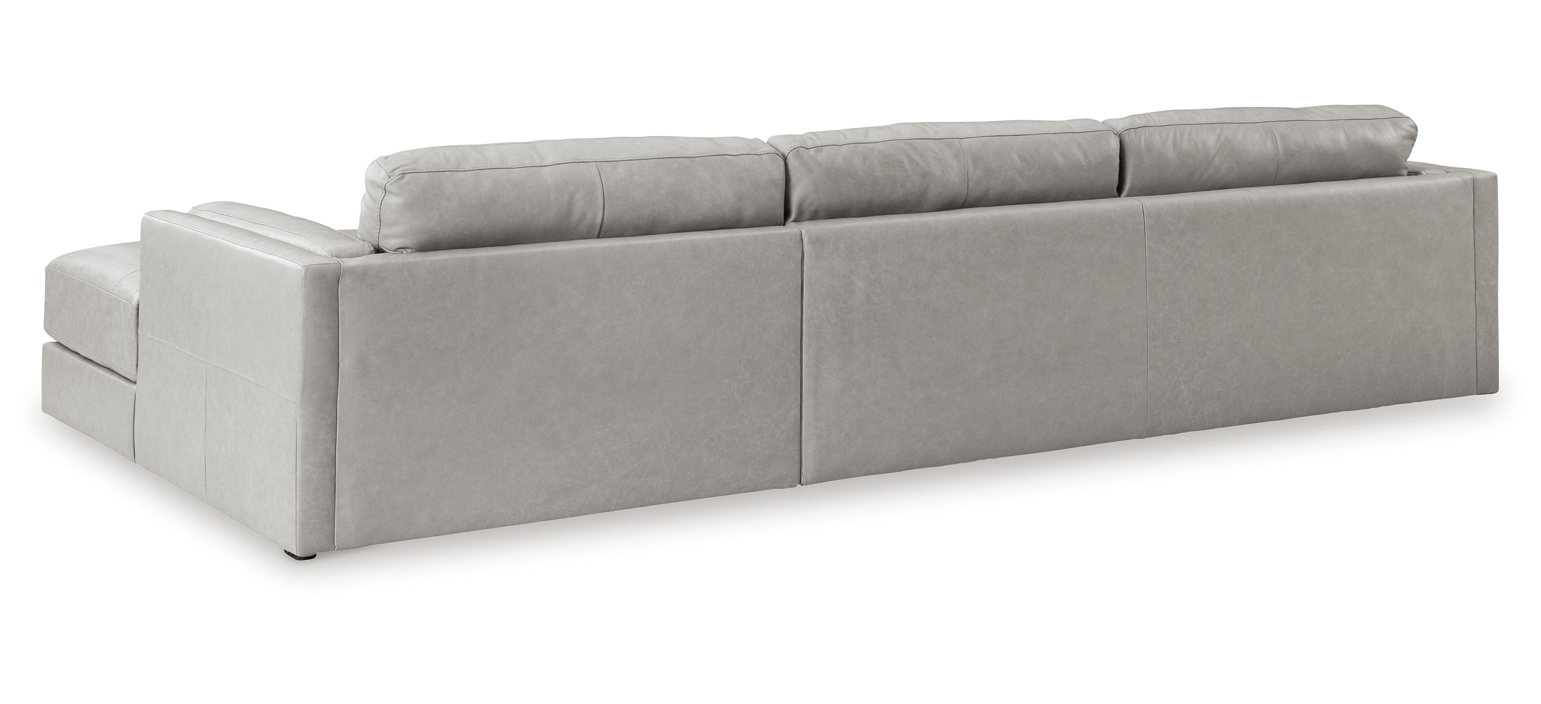 Amiata 2-Piece Sectional with Right Chaise - Grey