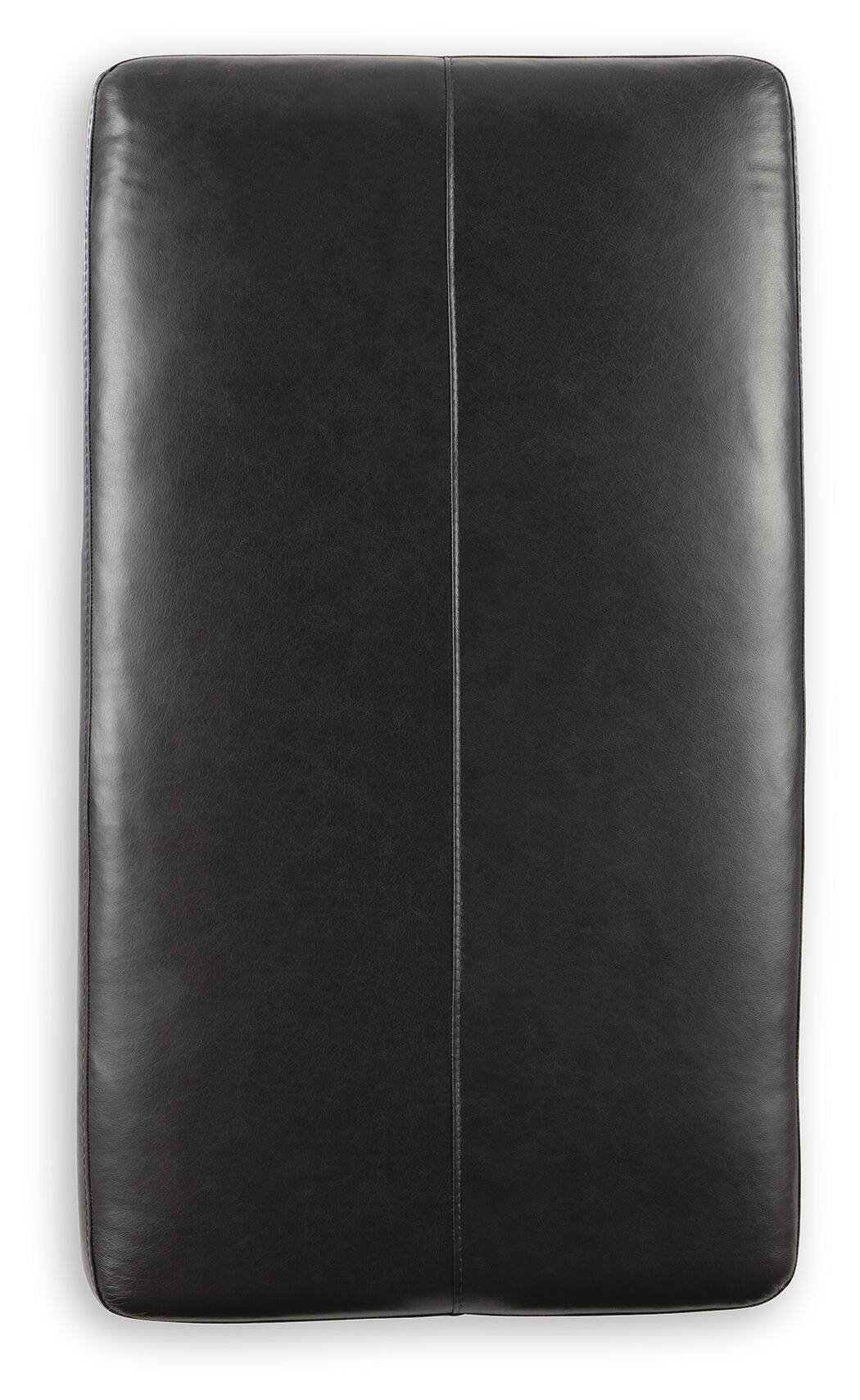 Amiata Oversized Accent Ottoman - Onyx