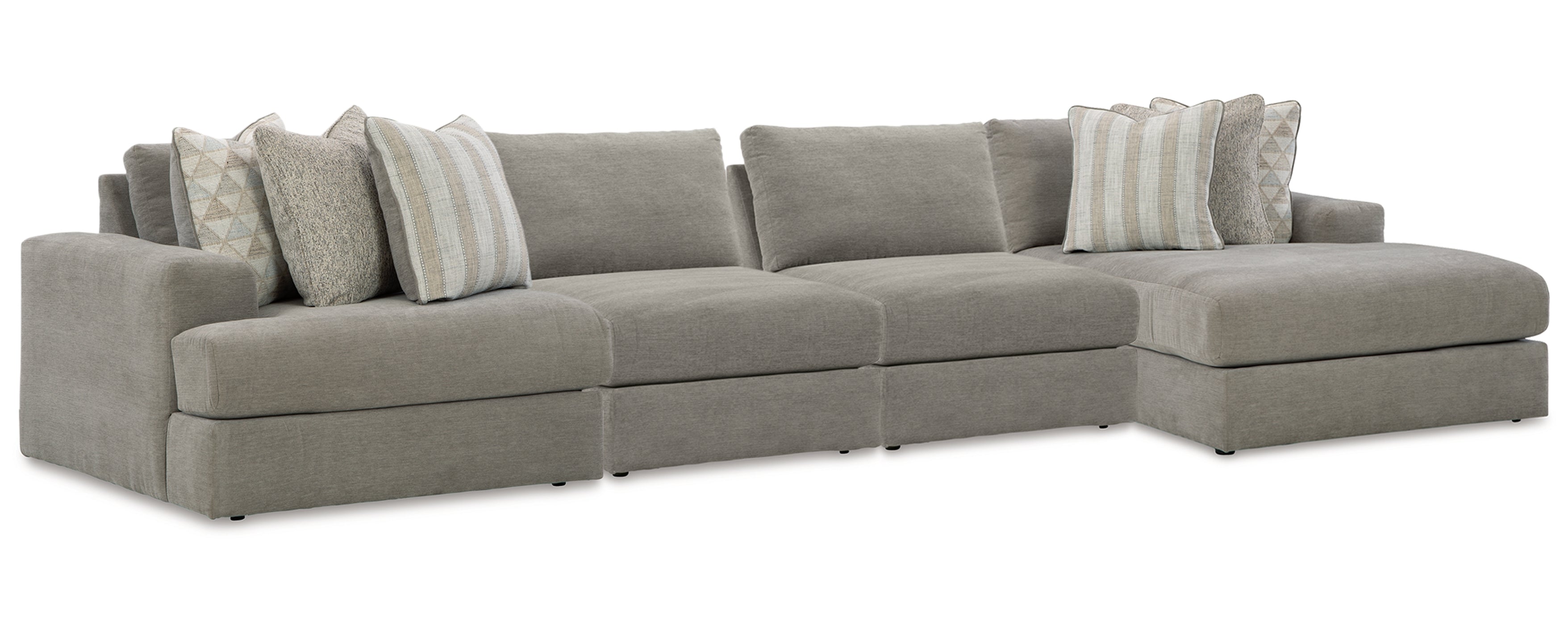 Avaliyah 4-Piece Sectional with Right Chaise