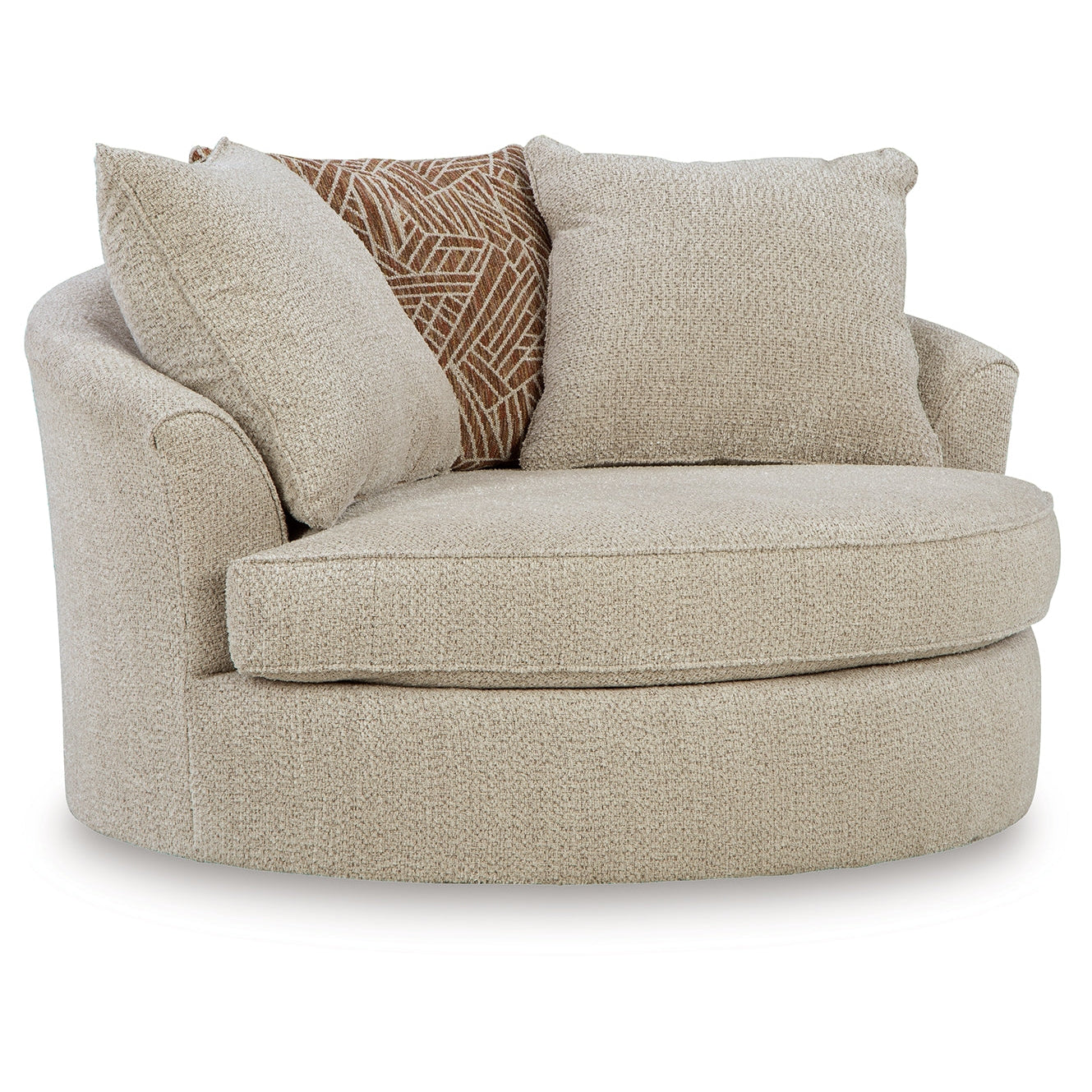 Steelwater Retreat Oversized Swivel Accent Chair