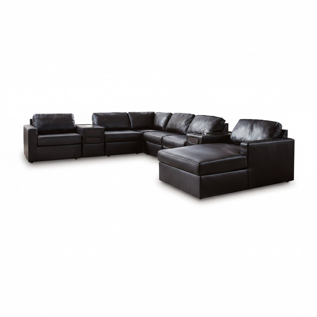 Modmax II 8-Piece Sectional with Chaise and Audio Consoles