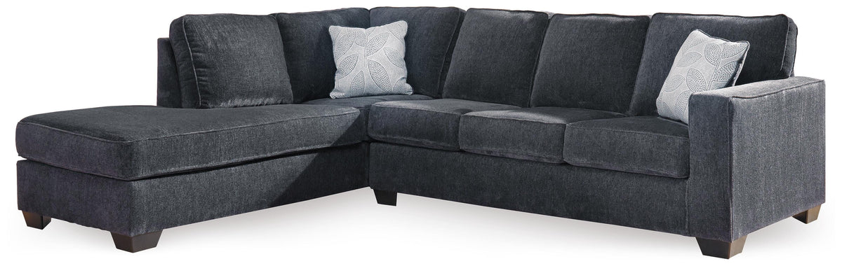 Altari 2-Piece Sleeper Sectional with Chaise - Left-Arm Chaise