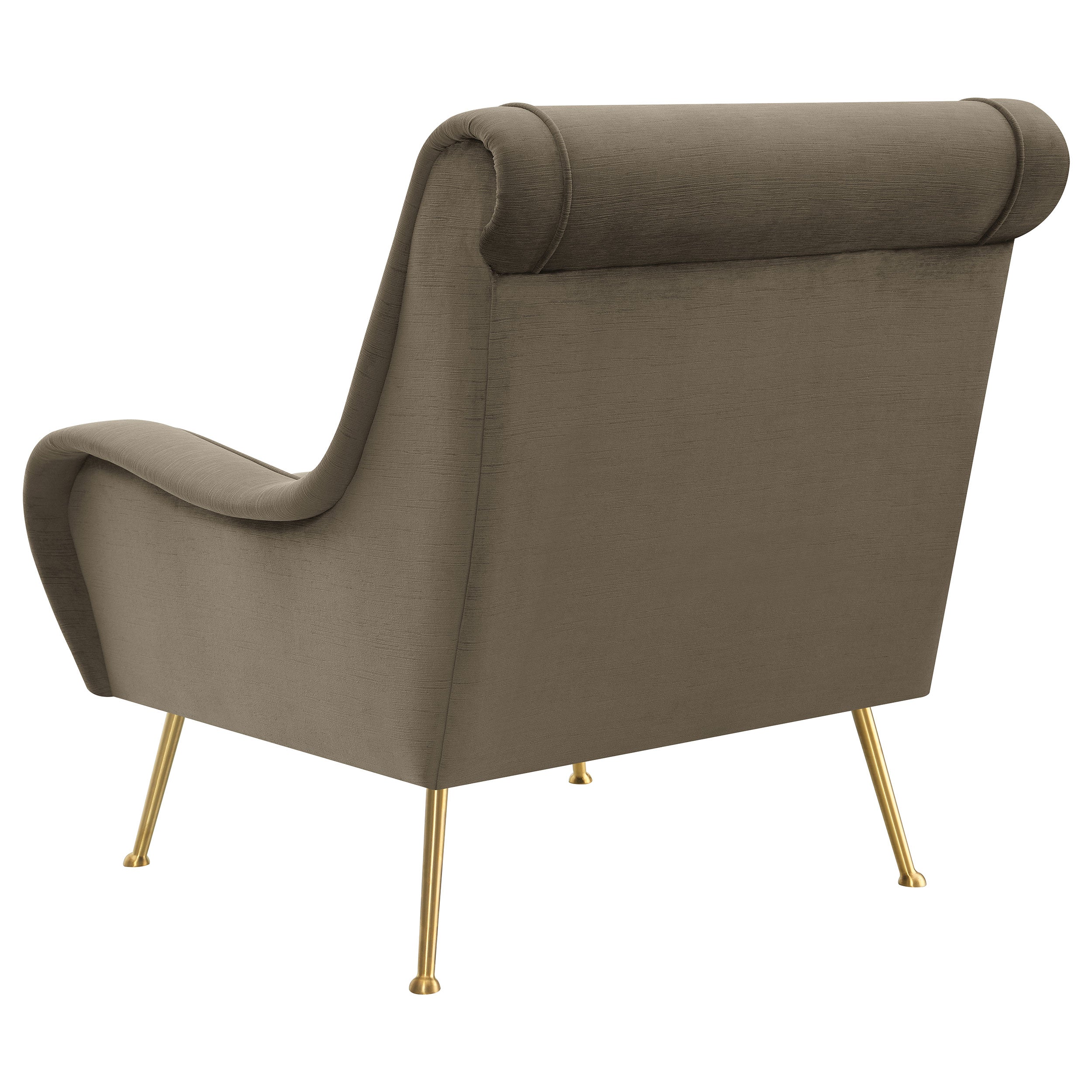 Ricci Upholstered Saddle Arm Accent Chair