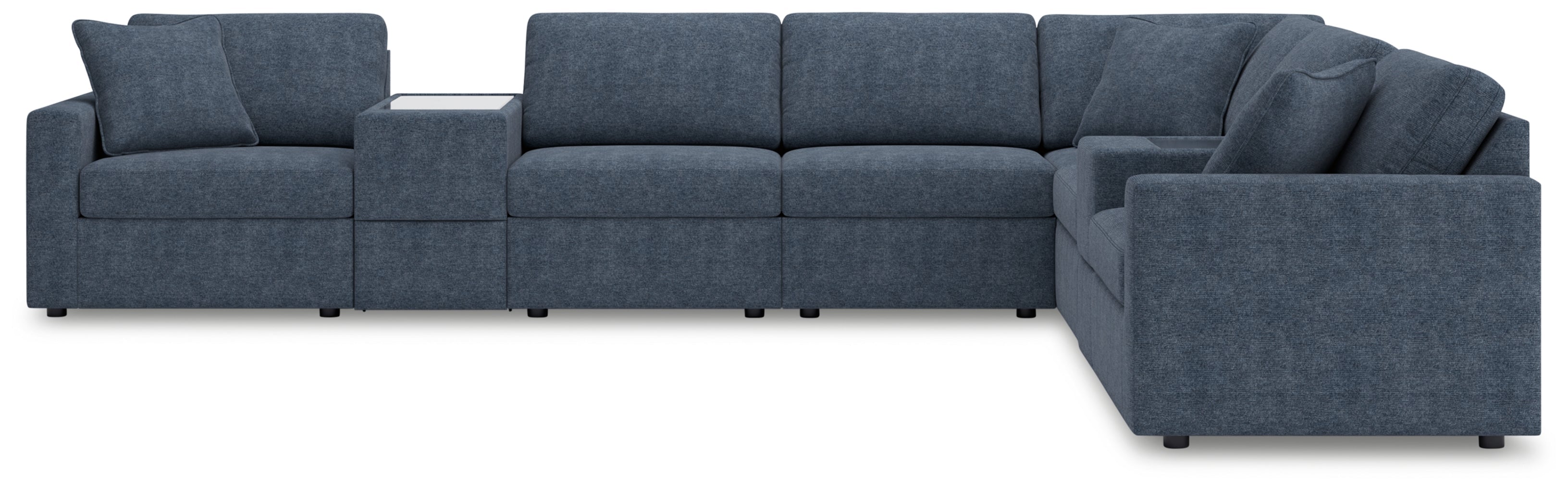 Modmax 8-Piece Sectional with Storage Consoles