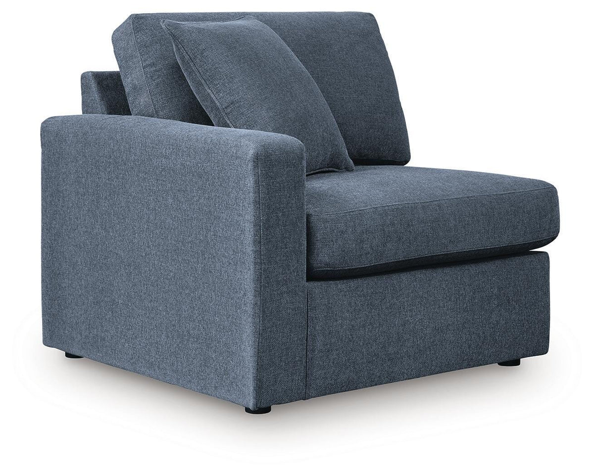 Modmax 4-Piece Sectional - Ink, Armless Chair, 2 Corner Chairs, Wedge