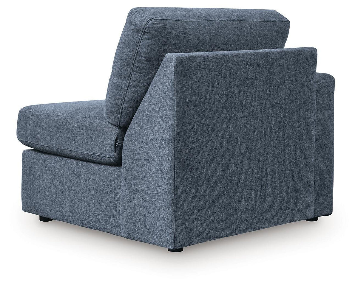 Modmax 4-Piece Sectional - Ink, Armless Chair, 2 Corner Chairs, Wedge