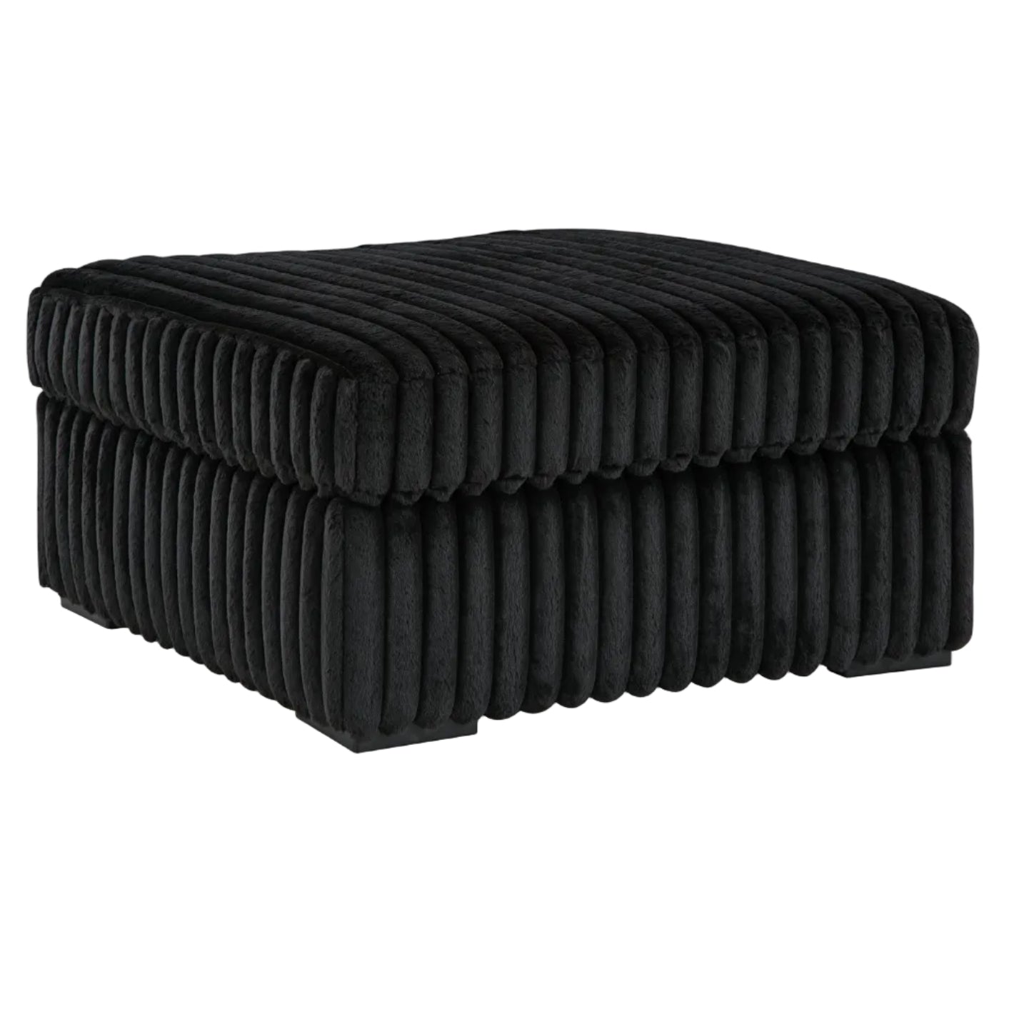 Midnight-Madness Oversized Accent Ottoman