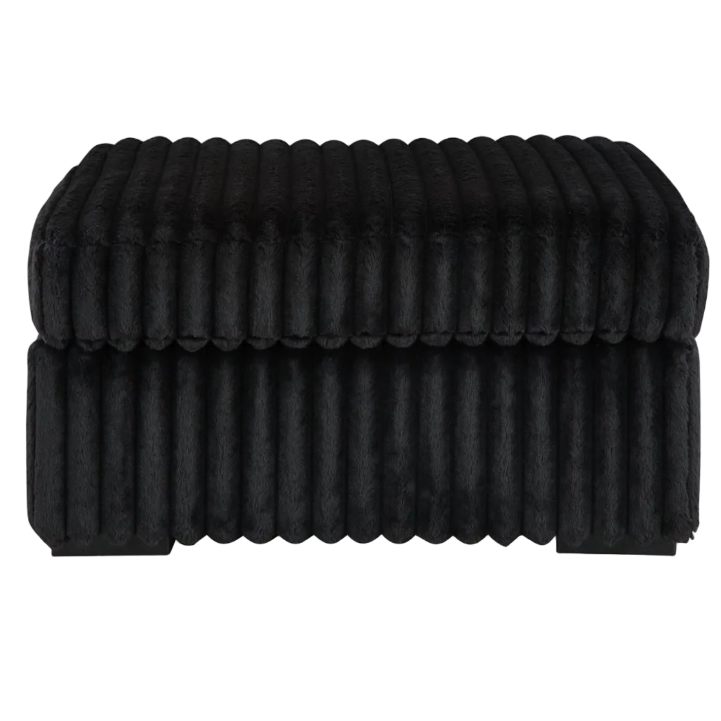 Midnight-Madness Oversized Accent Ottoman