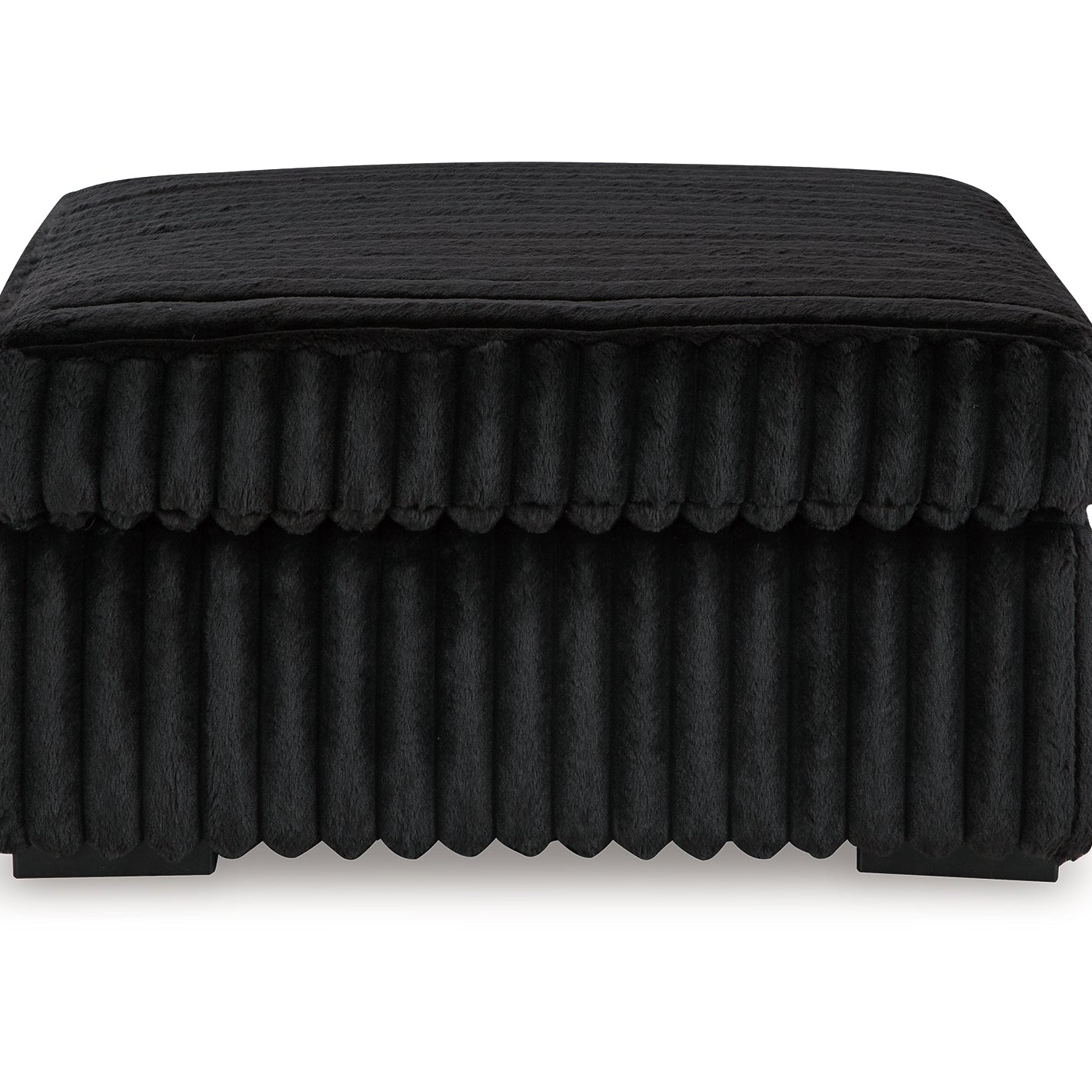Midnight-Madness Oversized Accent Ottoman