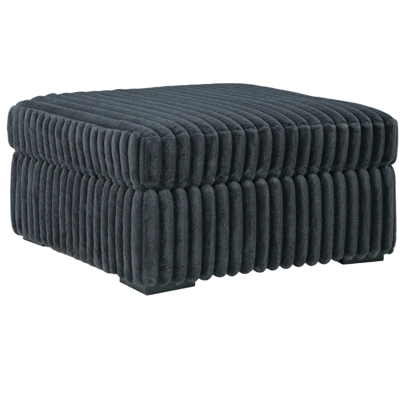 Midnight-Madness Oversized Accent Ottoman